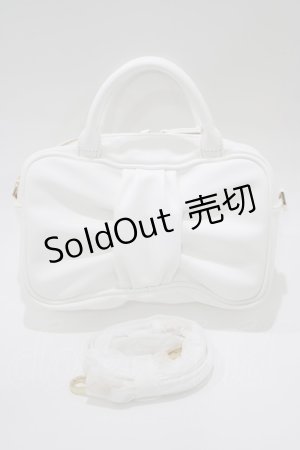 画像: Emily Temple cute / miniリボンBag  アイボリー H-25-03-21-065-ET-BG-KB-ZH