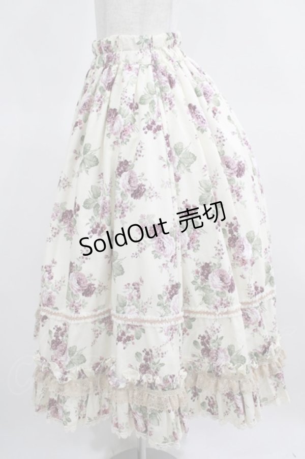 画像3: PrivateSquare. / Bloomロングスカート  生成×パープル H-25-03-21-007-LO-SK-KB-ZH (3)