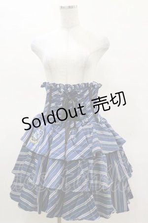 画像: ATELIER PIERROT / ハリー・ポッター フリルコルセットスカート  レイブンクロー（ブルー） H-25-03-21-2003-EL-SK-KB-ZH