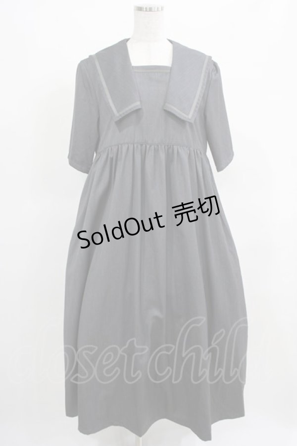画像1: Candy Stripper / HAZE DAZE SAILOR ONE-PIECE S グレー H-25-03-21-003-PU-OP-KB-ZH (1)