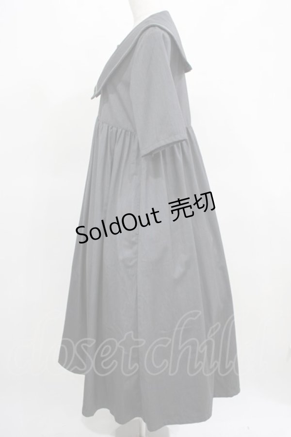 画像2: Candy Stripper / HAZE DAZE SAILOR ONE-PIECE S グレー H-25-03-21-003-PU-OP-KB-ZH (2)