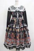画像1: BABY,THE STARS SHINE BRIGHT / Le Bouquet de la Croix柄ワンピース Free ブラック H-25-03-22-001-BA-OP-NS-ZH (1)