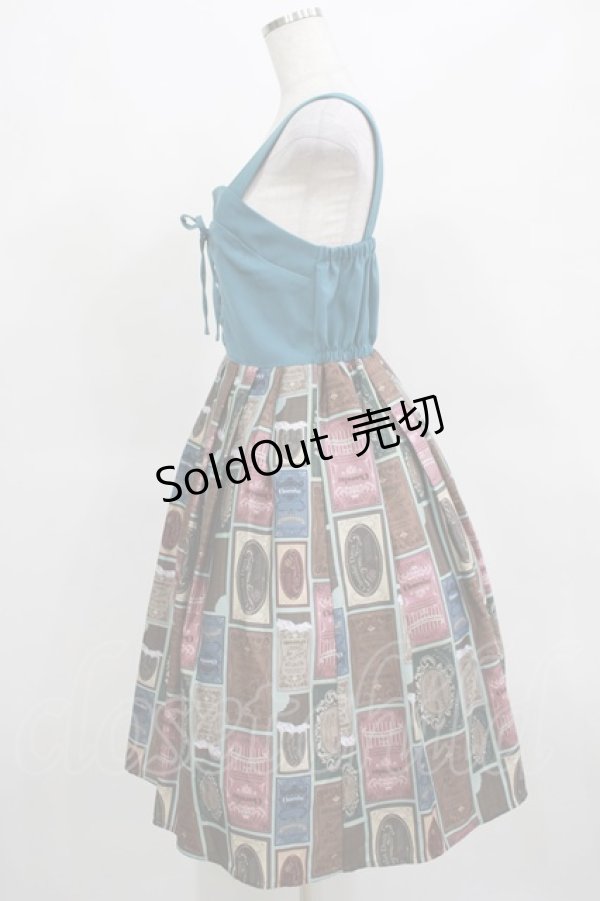 画像2: axes femme POETIQUE / ショコラトリーキャミワンピース M ミント H-25-03-22-003-AX-OP-NS-ZH (2)