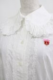 画像4: BABY,THE STARS SHINE BRIGHT / BABY刺繍入り丸衿ブラウス Free オフ H-25-03-22-037-BA-BL-NS-ZH (4)