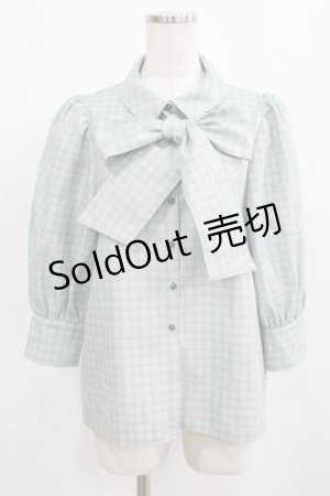 画像: Maison de FLEUR Petite Robe canone / ジャドの雨宿りブラウス M Green H-25-03-22-039-EL-BL-NS-ZH