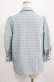 画像3: Maison de FLEUR Petite Robe canone / ジャドの雨宿りブラウス M Green H-25-03-22-039-EL-BL-NS-ZH (3)
