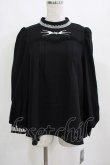 画像1: axes femme POETIQUE / ナイトメアー・ビフォア・クリスマス 刺繍ブラウス M ブラック H-25-03-22-040-AX-BL-NS-ZH (1)