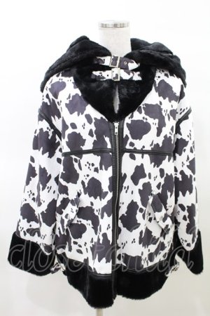 画像: Candy Stripper / ECO MOUTON SAILORジャケット 2 白×黒 H-25-03-22-1032-PU-JA-KB-ZT-C014