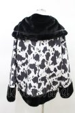 画像2: Candy Stripper / ECO MOUTON SAILORジャケット 2 白×黒 H-25-03-22-1032-PU-JA-KB-ZT-C014 (2)