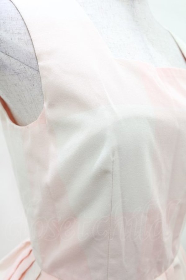 画像3: MILK / GINGHAMジャンパースカート  ピンク H-25-03-22-1003-ML-OP-KB-ZH (3)