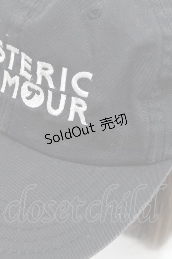 画像3: HYSTERIC GLAMOUR / HYS SYMBOL LOGO刺繍キャップ  黒 H-25-03-22-1037-PU-AC-KB-ZH (3)