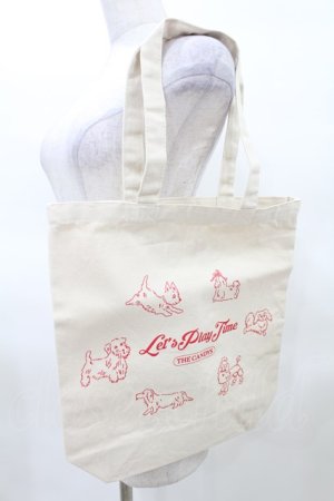 画像: Candy Stripper / PLAY TIME TOTE BAG   H-25-03-22-1039-PU-BG-KB-ZH