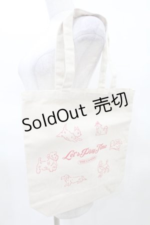 画像: Candy Stripper / PLAY TIME TOTE BAG   H-25-03-22-1039-PU-BG-KB-ZH