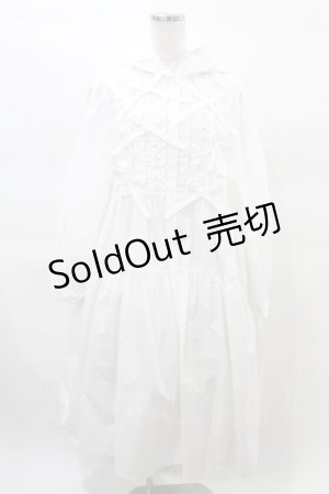 画像: Candy Stripper / ALWAYS WITH YOU HOODIE ONE-PIECE 2 オフホワイト H-25-03-22-1004-PU-OP-KB-ZH