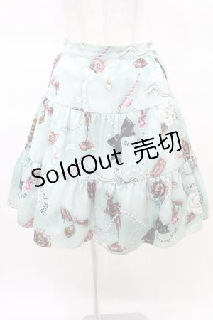 画像: MILK / ショコラローズスカート  ミントチョコ H-25-03-22-1011-ML-SK-KB-ZH