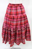 画像1: Candy Stripper / HOLY DAYS TIERED SKIRT  ピンク H-25-03-22-1013-PU-SK-KB-ZH (1)