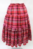 画像2: Candy Stripper / HOLY DAYS TIERED SKIRT  ピンク H-25-03-22-1013-PU-SK-KB-ZH (2)