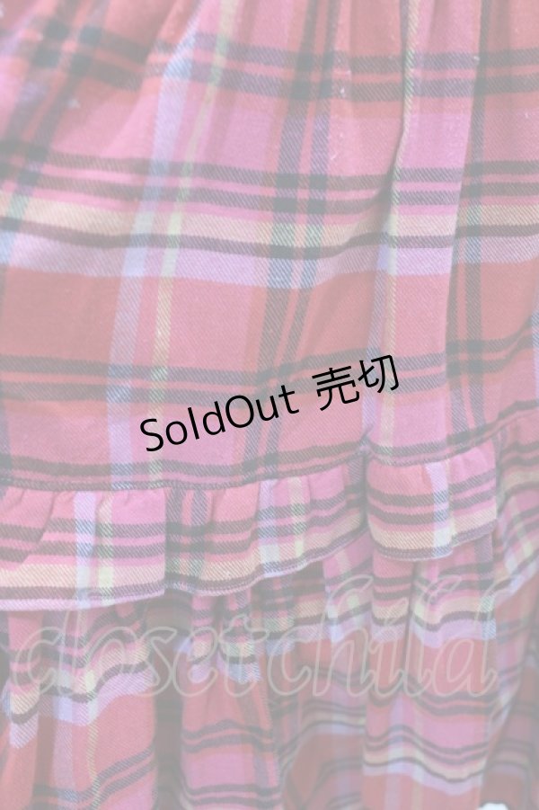 画像3: Candy Stripper / HOLY DAYS TIERED SKIRT  ピンク H-25-03-22-1013-PU-SK-KB-ZH (3)