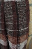 画像3: Jane Marple Dans Le Salon / ウールタータンチェックのラップスカート M ブラウン H-25-03-22-1016-JM-SK-KB-ZT070 (3)