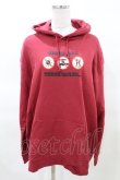 画像1: Candy Stripper / THREE RULES HOODIE  レッド H-25-03-22-1026-PU-TO-KB-ZH (1)