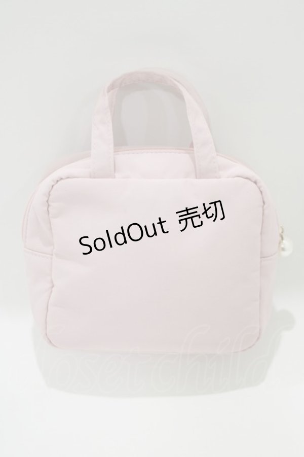 画像2: Maison de FLEUR / Hello Kitty/スクエアポーチ  ピンク H-25-03-22-053-LO-ZA-NS-ZH (2)