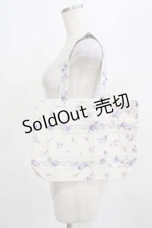 画像: Victorian maiden / ローズガーデントートバッグ  ムーンライトブルー H-25-03-22-055-CL-BG-NS-ZH