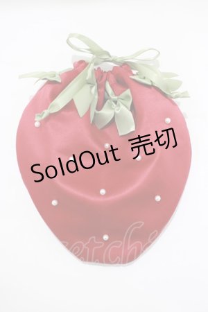 画像: Maison de FLEUR / いちご巾着  レッド H-25-03-22-057-LO-ZA-NS-ZH