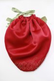 画像2: Maison de FLEUR / いちご巾着  レッド H-25-03-22-057-LO-ZA-NS-ZH (2)