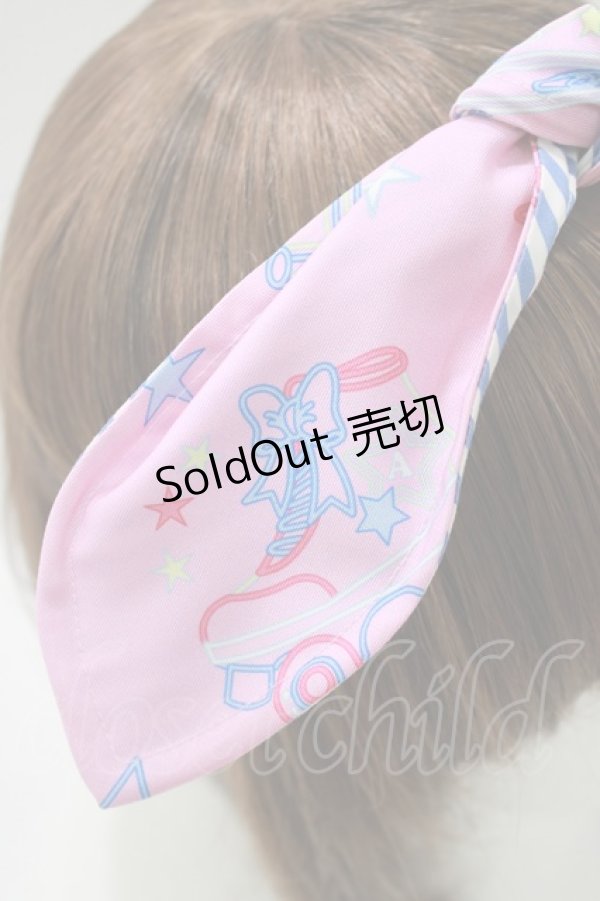 画像2: Angelic Pretty / Neon Star Dinerヘアバンド  ピンク H-25-03-22-070-AP-AC-NS-ZH (2)