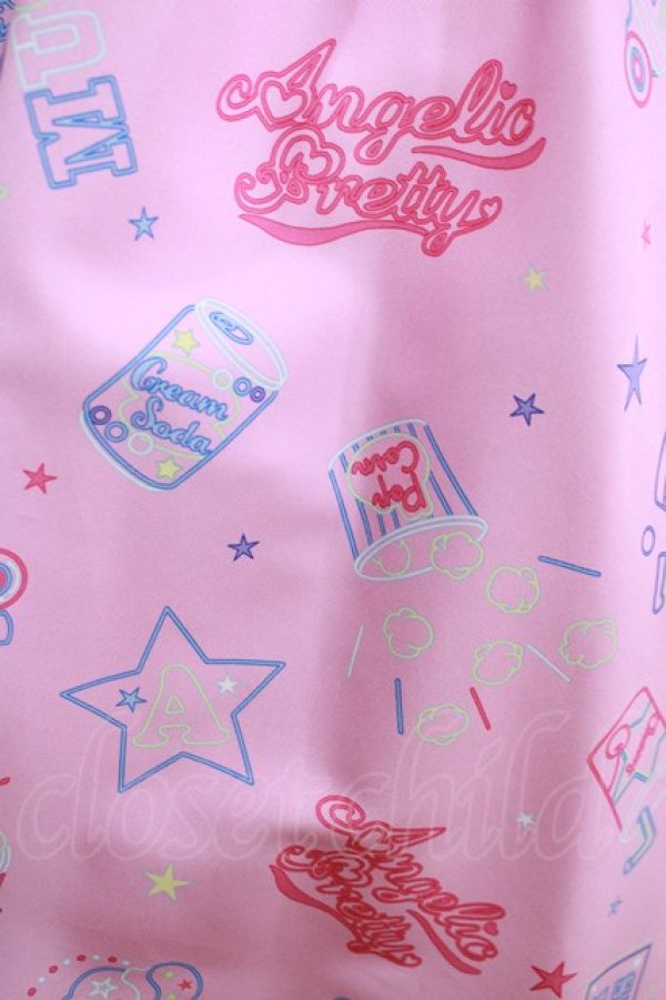 画像4: Angelic Pretty / Neon Star Dinerワンピース Free ピンク H-25-03-22-007-AP-OP-NS-ZH (4)