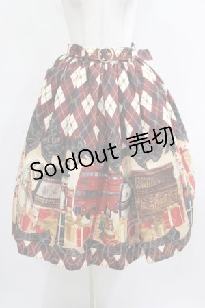 画像: ALICE and the PIRATES / Nostalgic Gift〜くるみ割り人形と大切な想い出〜ロングスカート Free エンジ H-25-03-22-009-PA-SK-NS-ZH