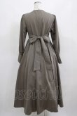 画像3: Maison de FLEUR Petite Robe canone / カノンレトロワンピース M Brown H-25-03-22-015-EL-OP-NS-ZH (3)