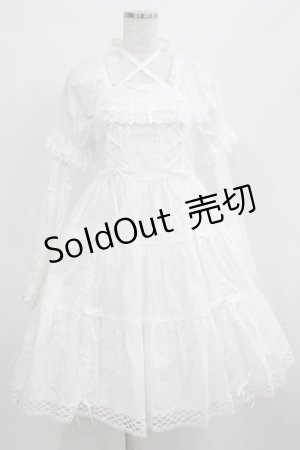 画像: BABY,THE STARS SHINE BRIGHT / はわせドールワンピース&ヘッドドレスセット Free オフ H-25-03-22-024-BA-OP-NS-ZH