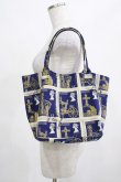 画像2: Jane Marple / Royal Stampのトートバッグ  ネイビー H-25-03-23-035-JM-BG-KB-ZH (2)