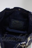 画像3: Jane Marple / Royal Stampのトートバッグ  ネイビー H-25-03-23-035-JM-BG-KB-ZH (3)
