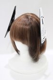 画像1: 中央町戦術工芸 / 装甲バインダーユニット  黒×白 H-25-03-23-043-PU-AC-KB-ZH (1)