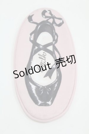 画像: MILK / トゥシューズポーチ  ピンク H-25-03-23-1005-ML-ZA-KB-ZH