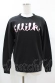 画像1: MILK / Ribbon MILKトレーナー  ブラック H-25-03-23-1048-ML-TO-KB-ZH (1)