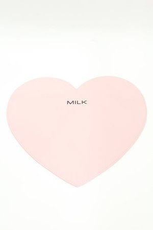 画像: MILK / ハートポーチ  ピンク H-25-03-23-1006-ML-ZA-KB-ZH