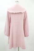 画像2: Emily Temple cute / ラメツィードフリルコート  ピンク H-25-03-23-1057-ET-CO-KB-ZT-C044 (2)