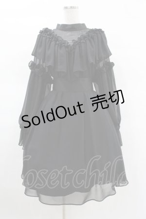 画像: Na+H / inheritワンピース  黒 H-25-03-23-1021-PU-OP-KB-ZH
