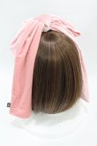 画像2: Katie / DOLL RIBBON head dress  ピンクベロア H-25-03-23-1002-LO-AC-KB-ZH (2)