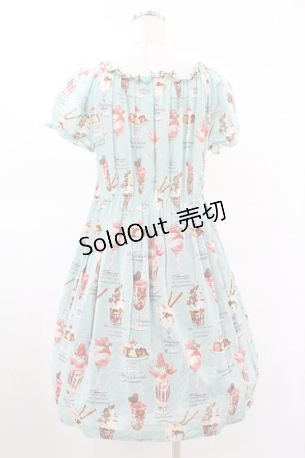 画像2: Jane Marple / Sweet Parfaitのドレス  ミント H-25-03-23-1025-JM-OP-KB-ZH (2)