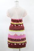 画像2: MILK / New Yorkケーキワンピース  ダークチェリーピスタチオケーキ H-25-03-23-1033-ML-OP-KB-ZH (2)