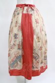 画像2: Jane Marple / Here’s to the poet gather skirt  ローズ H-25-03-23-001-JM-SK-KB-ZH (2)