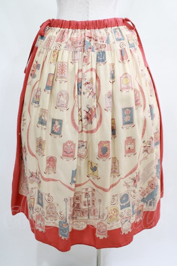 画像3: Jane Marple / Here’s to the poet gather skirt  ローズ H-25-03-23-001-JM-SK-KB-ZH (3)