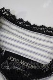 画像4: Jane Marple / ピンタックレースストライプブラウス  ブルーグレー H-25-03-23-016-JM-BL-KB-ZH (4)