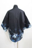 画像3: NieR Clothing / 中綿入りキルティングはんてん風アウター  黒/和柄九尾 H-25-03-24-030-PU-JA-KB-ZT071 (3)