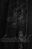 画像5: Ozz Croce / プリントスリーブZIPロングパーカー  黒 H-25-03-24-035-OO-TO-KB-ZH (5)