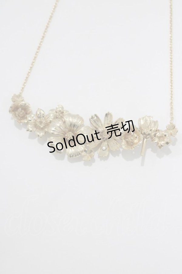 画像1: Jane Marple / Mixed flowers bouquet pendant  ゴールド H-25-03-24-046-JM-AC-KB-ZH (1)